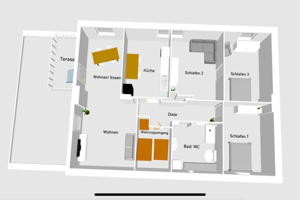 Dachgeschoss Traum Schwelm Bluecherstr - Naehe Dus & Dortmund & Koeln & Essen Bagian luar foto